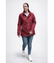 Parka Jaqueta Butu Biru P ao Extra Grande Feminino Bordô Vinho