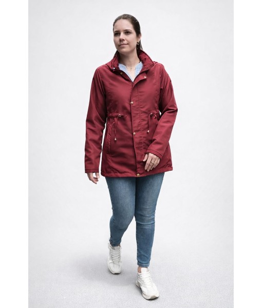 Parka Jaqueta Butu Biru P ao Extra Grande Feminino Bordô Vinho