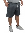 Short Tactel Extra Grande Plus Size Masculino Praia - Cinza