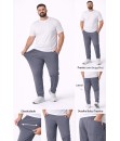 Calça Tactel Elastano *sem forro* P ao Plus size Butu Biru Cinza