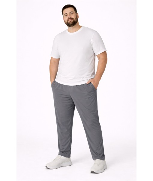 Calça Tactel Elastano *sem forro* P ao Plus size Butu Biru Cinza