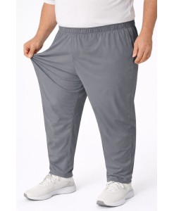 Calça Tactel Elastano *sem forro* P ao Plus size Butu Biru Cinza