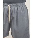 Short Tactel Elastano Mescla Plus Size Praia Masculino Grafite Listra Short Tactel Elastano Mescla Plus Size Praia Masculino Grafite Listra