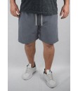 Short Tactel Elastano Mescla Plus Size Praia Masculino Grafite Listra Short Tactel Elastano Mescla Plus Size Praia Masculino Grafite Listra