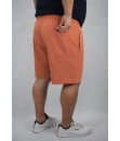 Short Tactel Elastano Mescla Plus Size Praia Masculino Laranja Listra Short Tactel Elastano Mescla Plus Size Praia Masculino Laranja Listra
