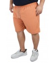 Short Tactel elastano Extra Grande G1 ao G6 Plus Mescla Laranja